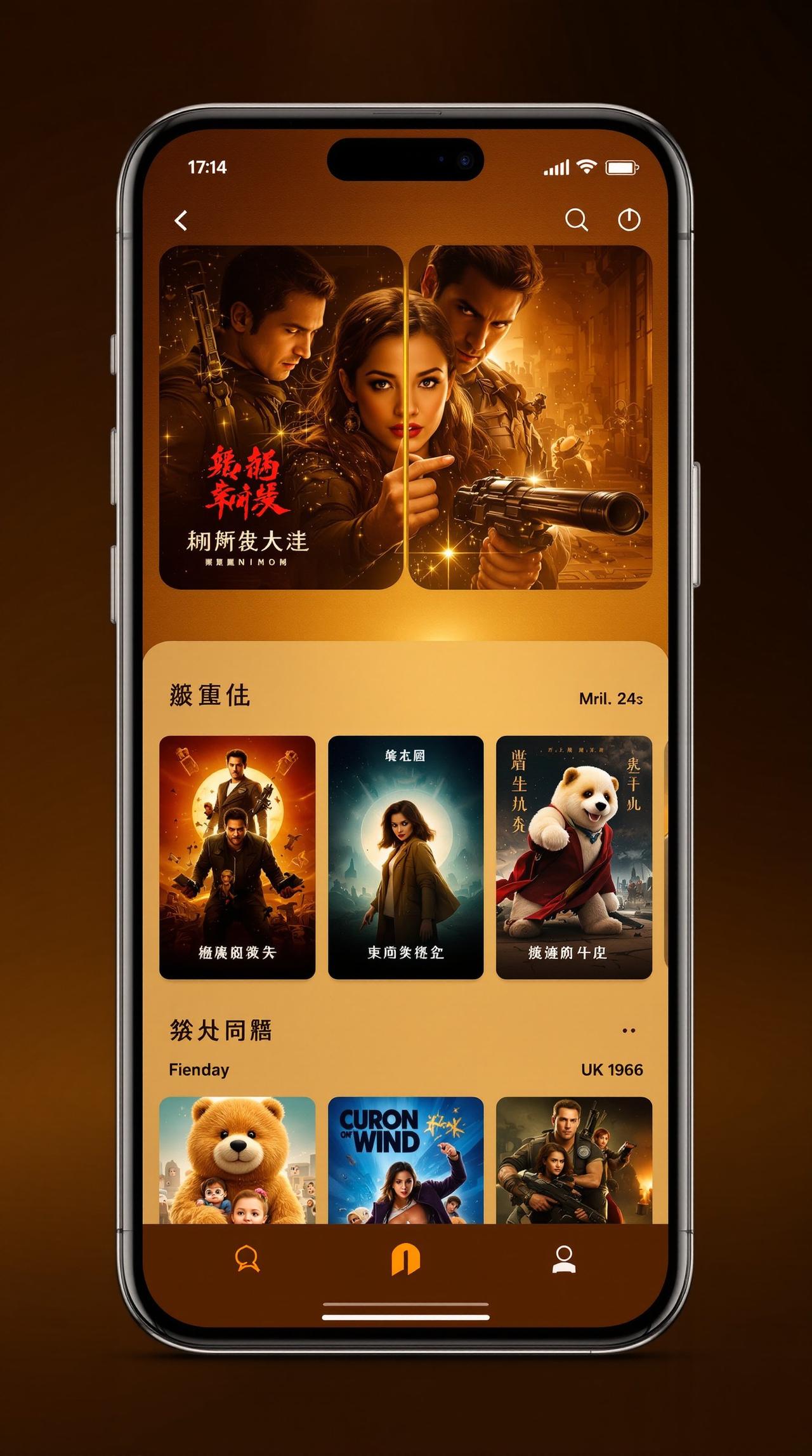 天一影院APP界面预览
